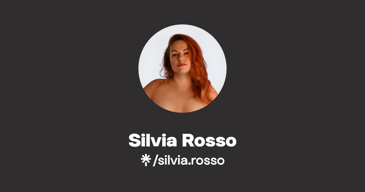 Silvia Rosso - Find Silvia Rosso Onlyfans - Linktree