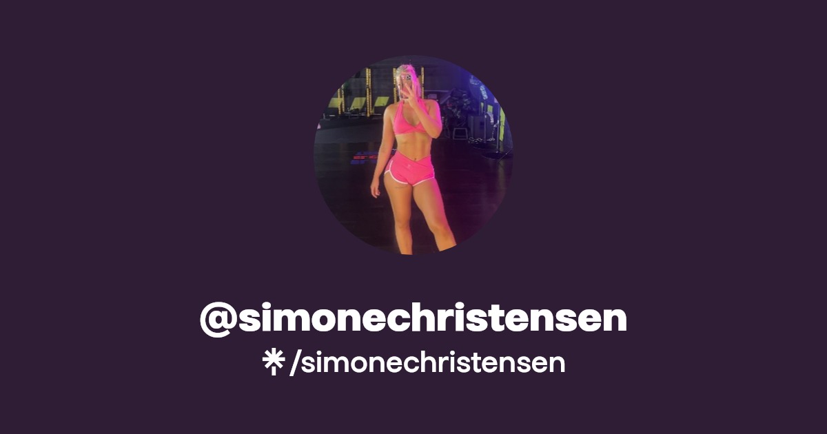 simonechristensen - Find @simonechristensen Onlyfans - Linktree