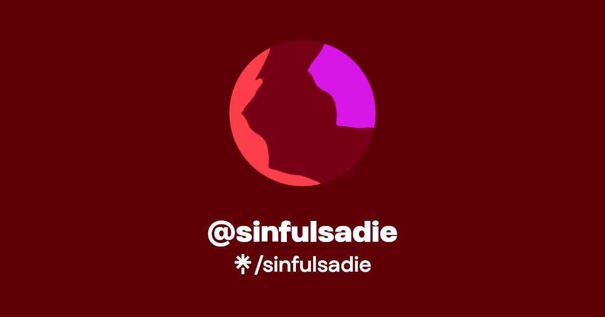 sinfulsadie - Find @sinfulsadie Onlyfans - Linktree