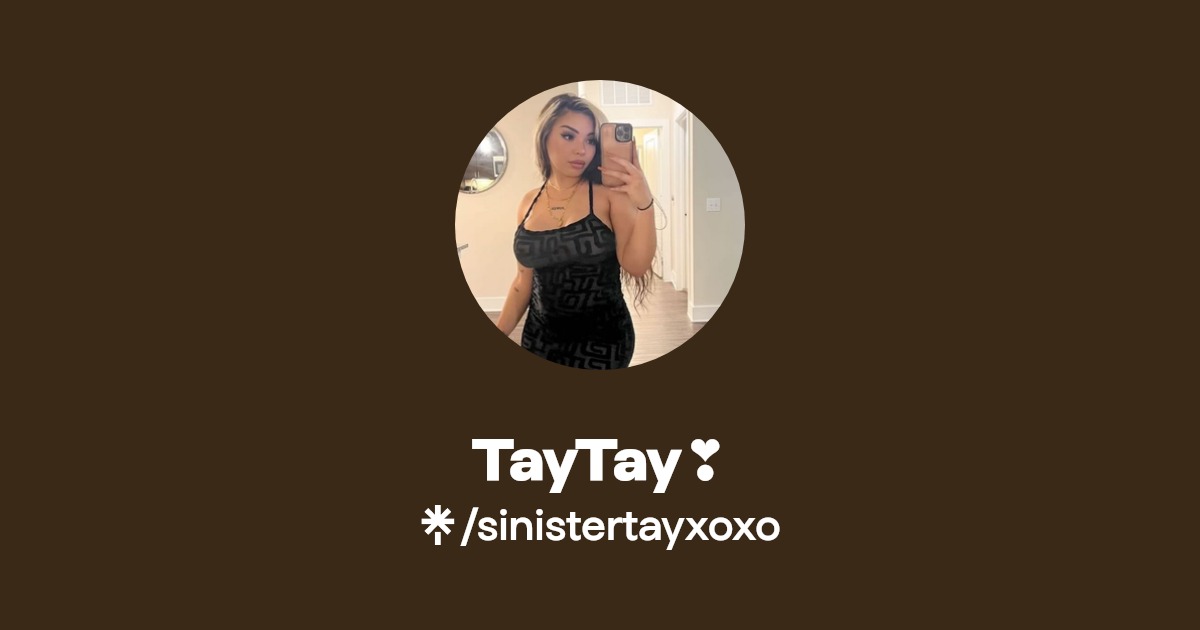 TayTay ️ - Find TayTay ️ Onlyfans - Linktree