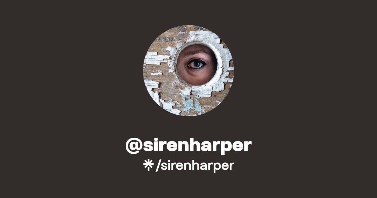 sirenharper - Find @sirenharper Onlyfans - Linktree