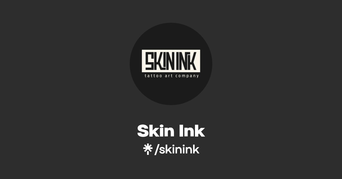 Skin Ink Instagram Linktree