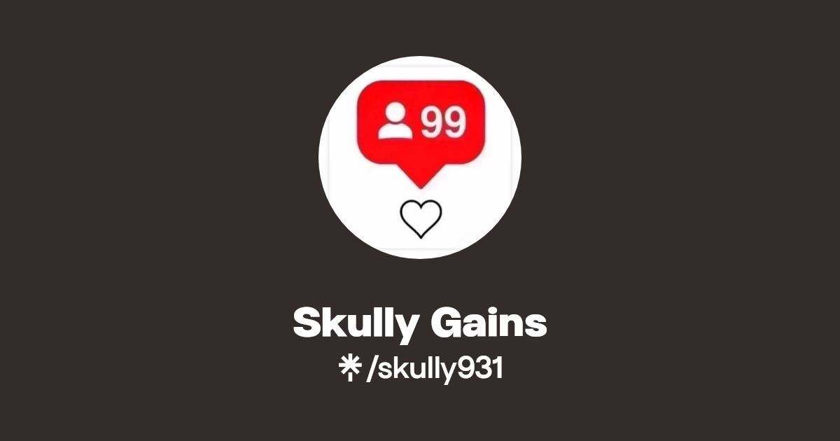 Skully Gains Instagram Linktree