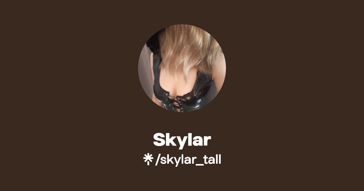 Skylar OnlyFans Official Exclusive Content & Account Linktree