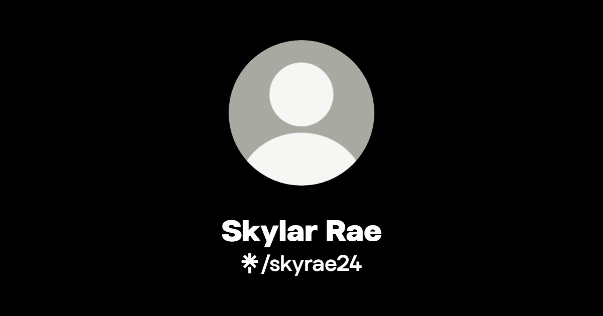 Skylar Rae OnlyFans Official Exclusive Content & Account Linktree
