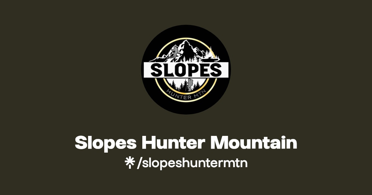 Slopes Hunter Mountain Instagram, Facebook Linktree