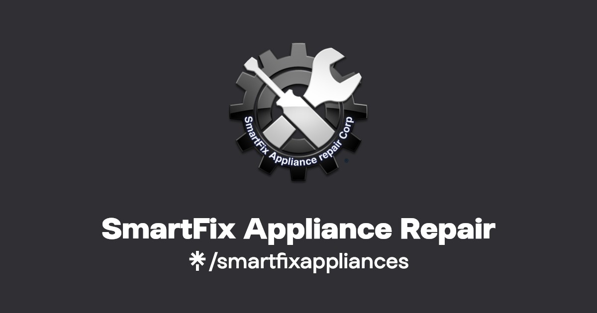 SmartFix Appliance Repair Instagram, Facebook, TikTok Linktree