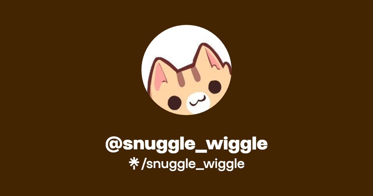 snuggle_wiggle Linktree