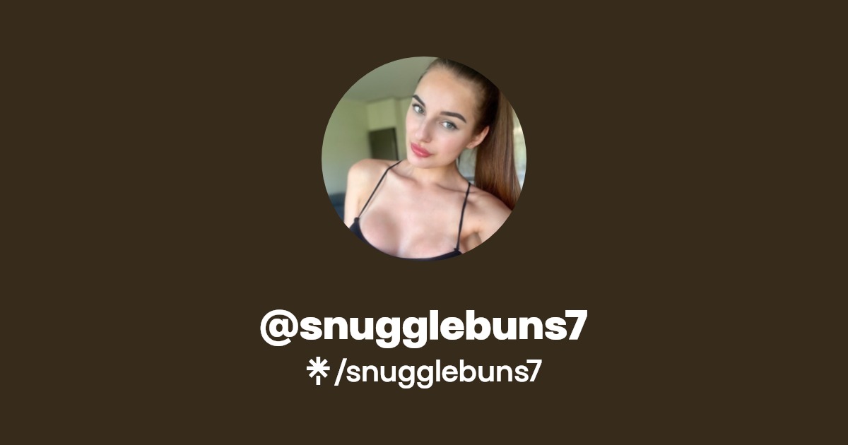 snugglebuns7 - Find @snugglebuns7 Onlyfans - Linktree