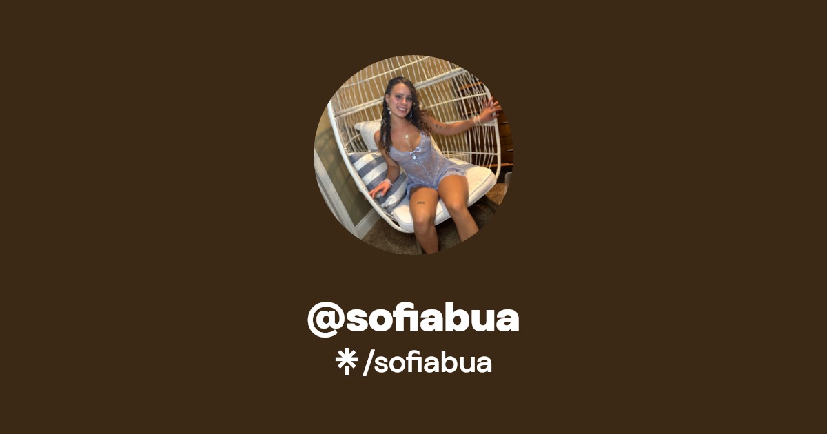 sofiabua - Find @sofiabua Onlyfans - Linktree