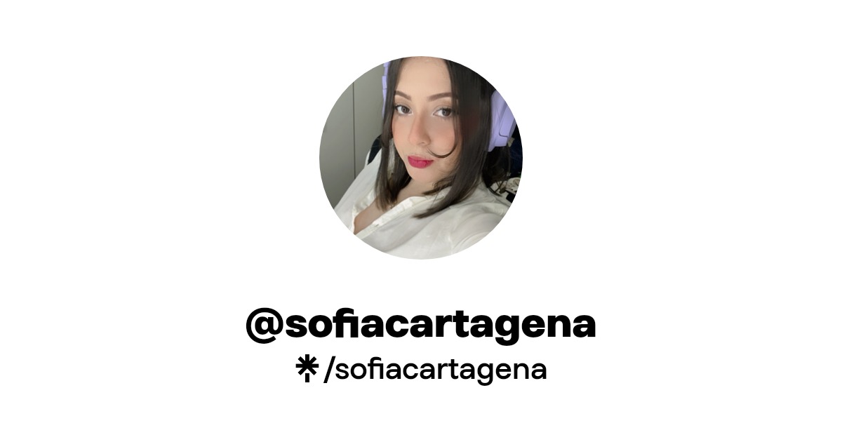 sofiacartagena - Find @sofiacartagena Onlyfans - Linktree