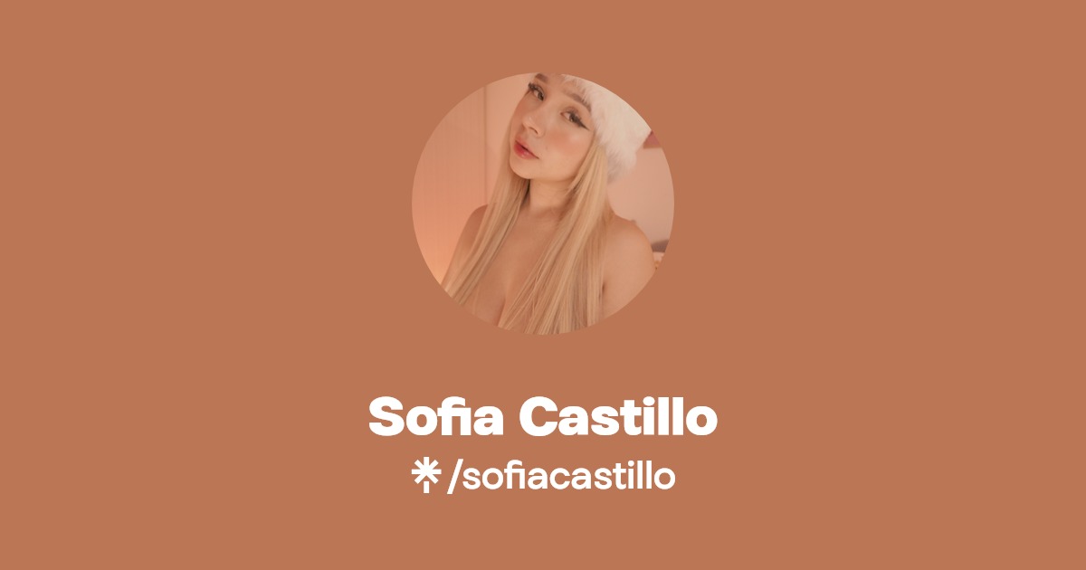 Sofia Castillo - Find Sofia Castillo Onlyfans - Linktree