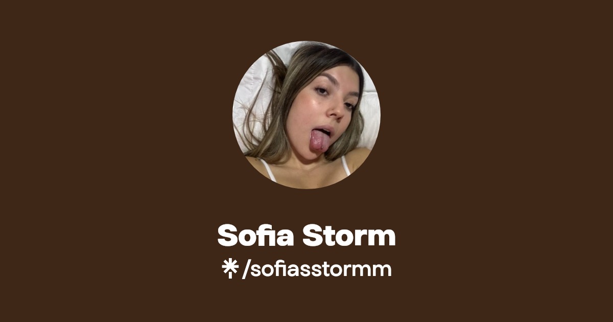 Sofia Storm - Find Sofia Storm Onlyfans - Linktree