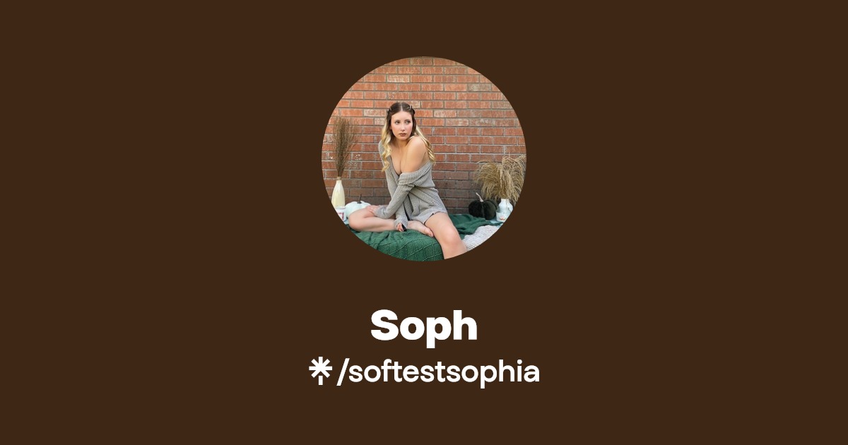 Soph - Find Soph Onlyfans - Linktree