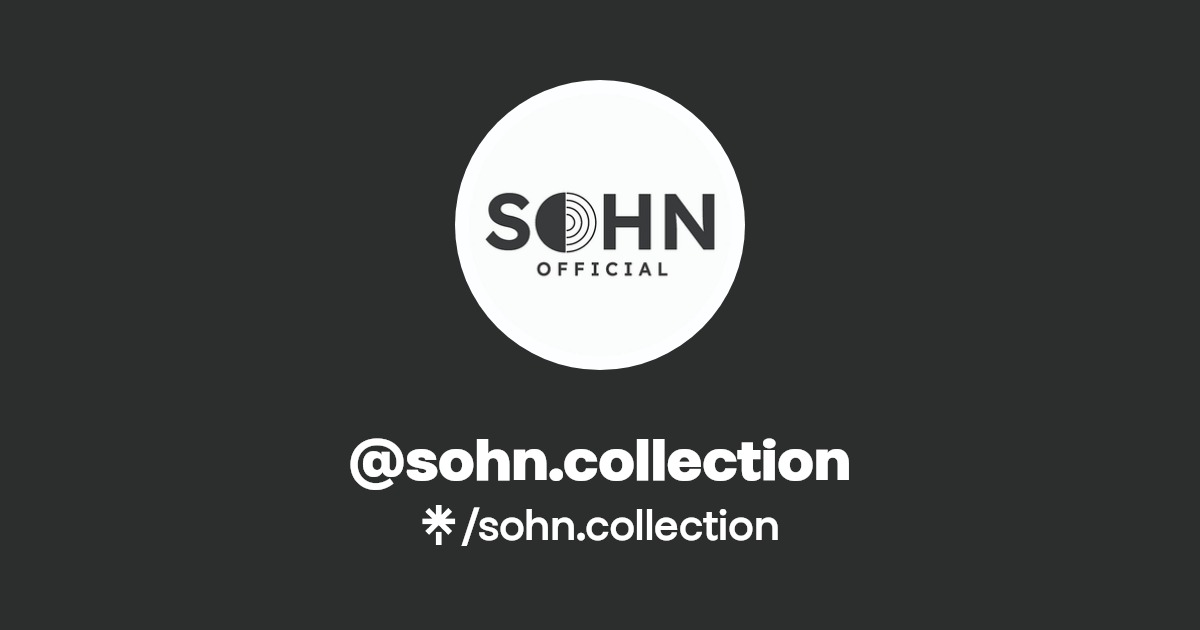 sohn.collection Linktree