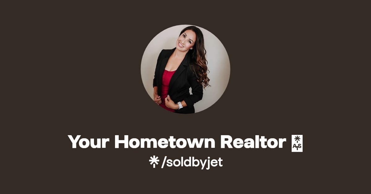 Your Realtor for Life 🖤 Instagram, Facebook Linktree