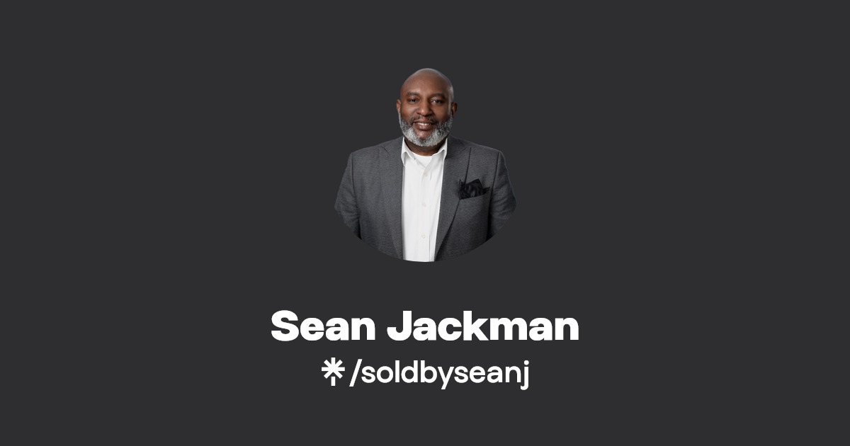 Sean Jackman Instagram, Facebook Linktree
