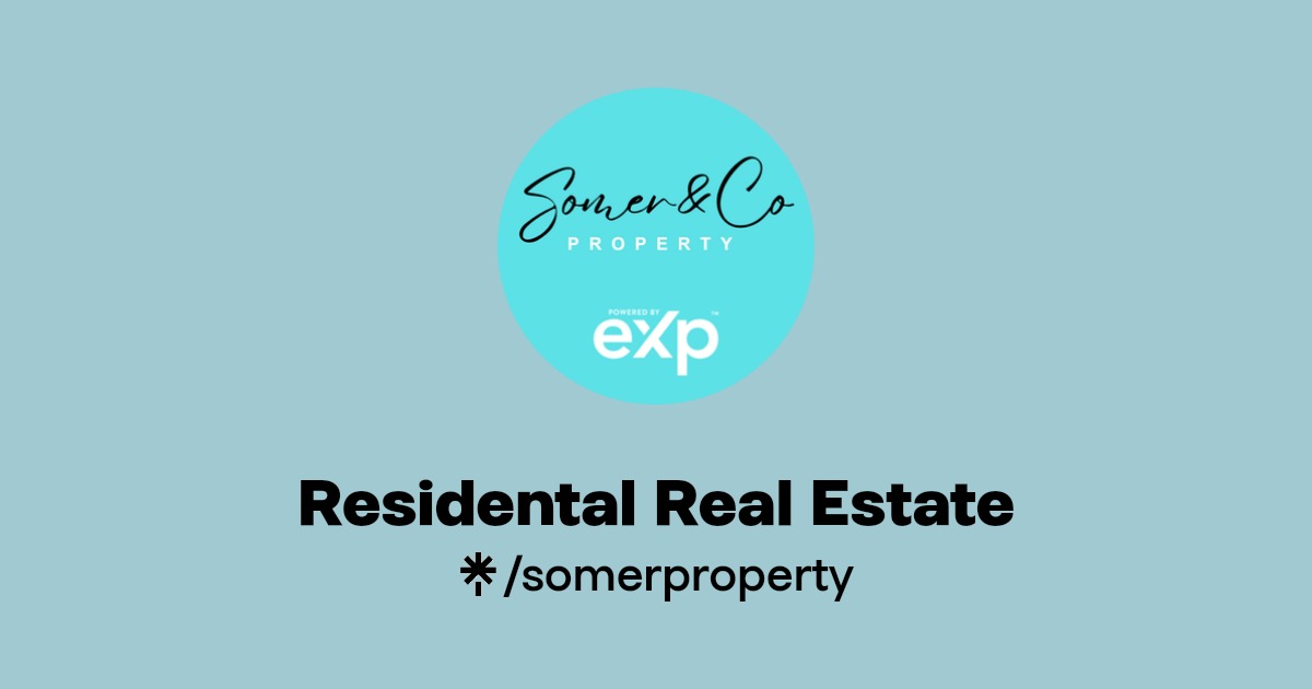 Residental Real Estate Instagram, Facebook Linktree