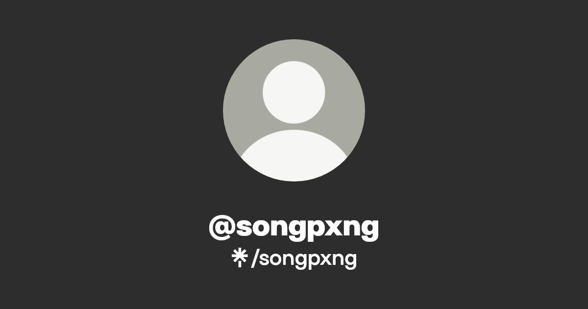songpxng - Find @songpxng Onlyfans - Linktree