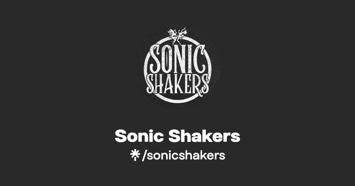 Sonic Shakers Instagram, Facebook, TikTok Linktree
