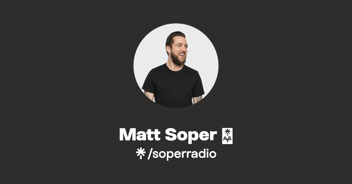 Matt Soper 🤘 Twitter, Instagram, TikTok Linktree