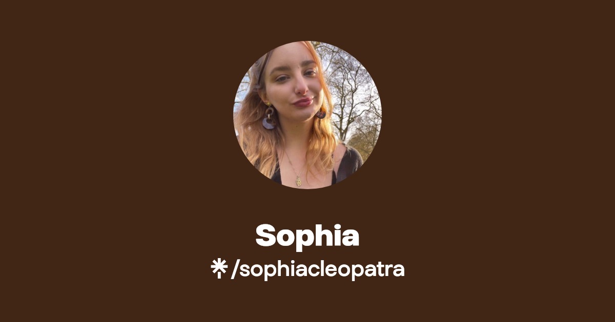 Sophia - Find Sophia Onlyfans - Linktree