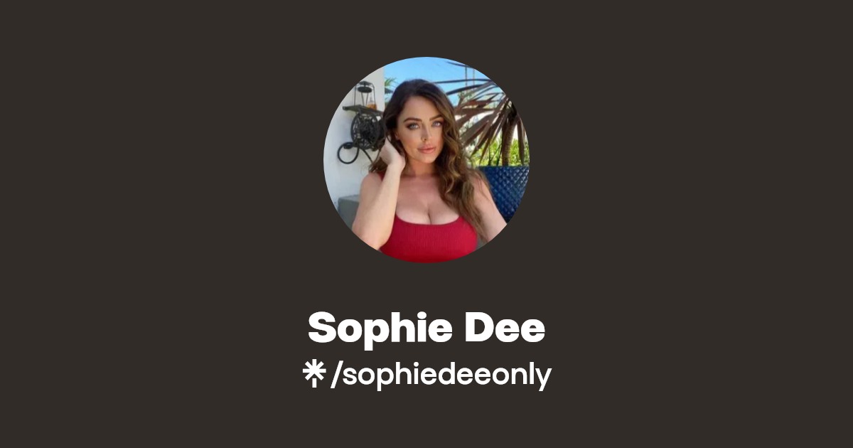 Sophie Dee - Find Sophie Dee Onlyfans - Linktree