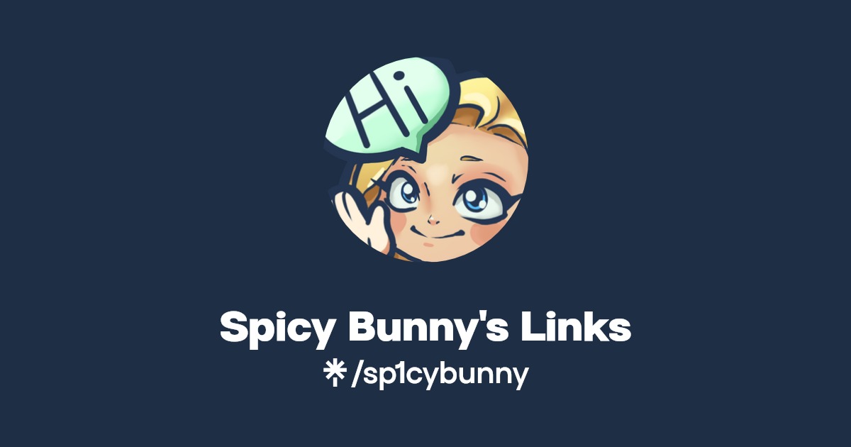 Spicy Bunny's Links - Find Spicy Bunny's Links Onlyfans - Linktree