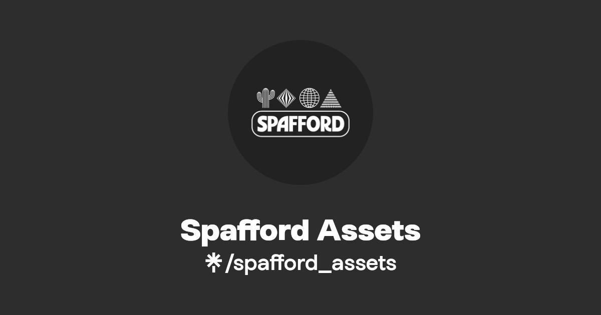 Spafford Assets Twitter, Instagram, Facebook, TikTok Linktree