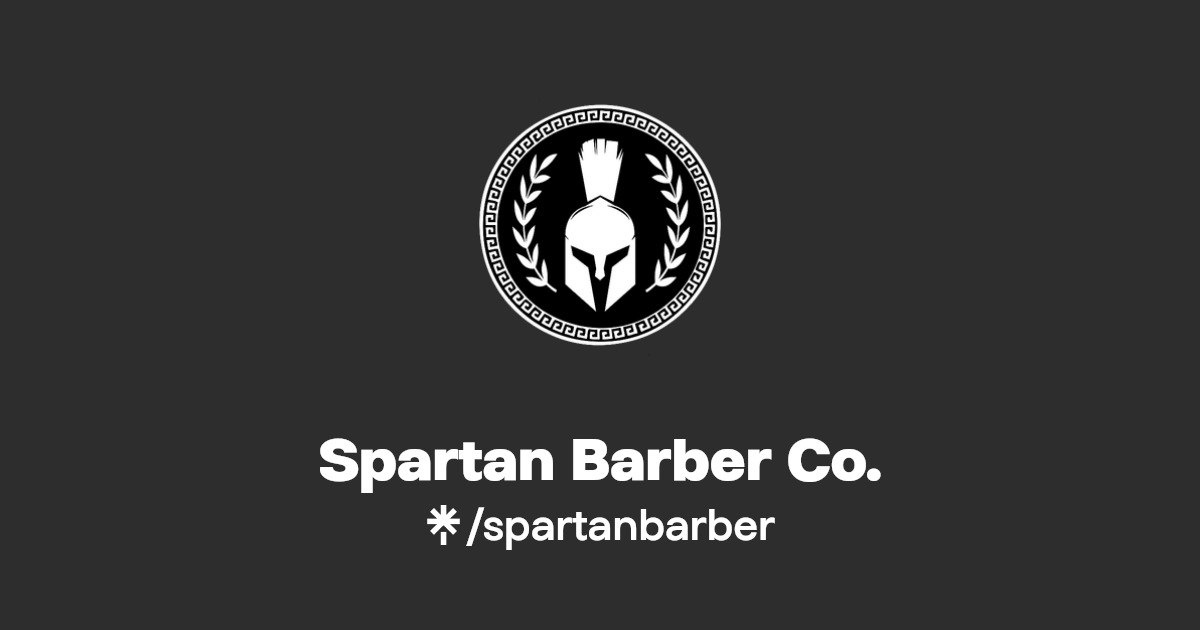 Spartan Barber Co. Instagram Linktree