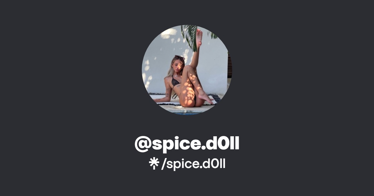 spice.d0ll - Find @spice.d0ll Onlyfans - Linktree