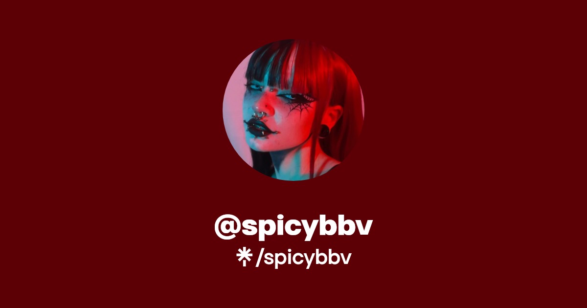 spicybbv - Find @spicybbv Onlyfans - Linktree