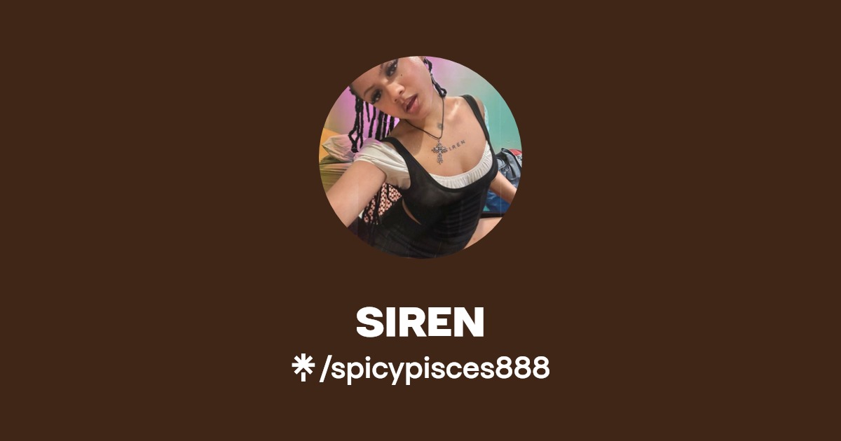 SIREN - Find SIREN Onlyfans - Linktree