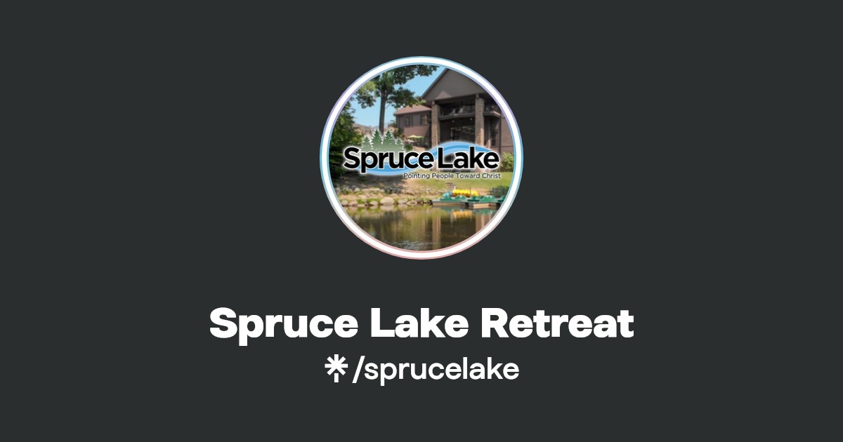 Spruce Lake Retreat Instagram, Facebook Linktree