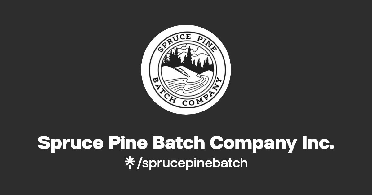 Spruce Pine Batch Company Inc. Instagram, Facebook Linktree