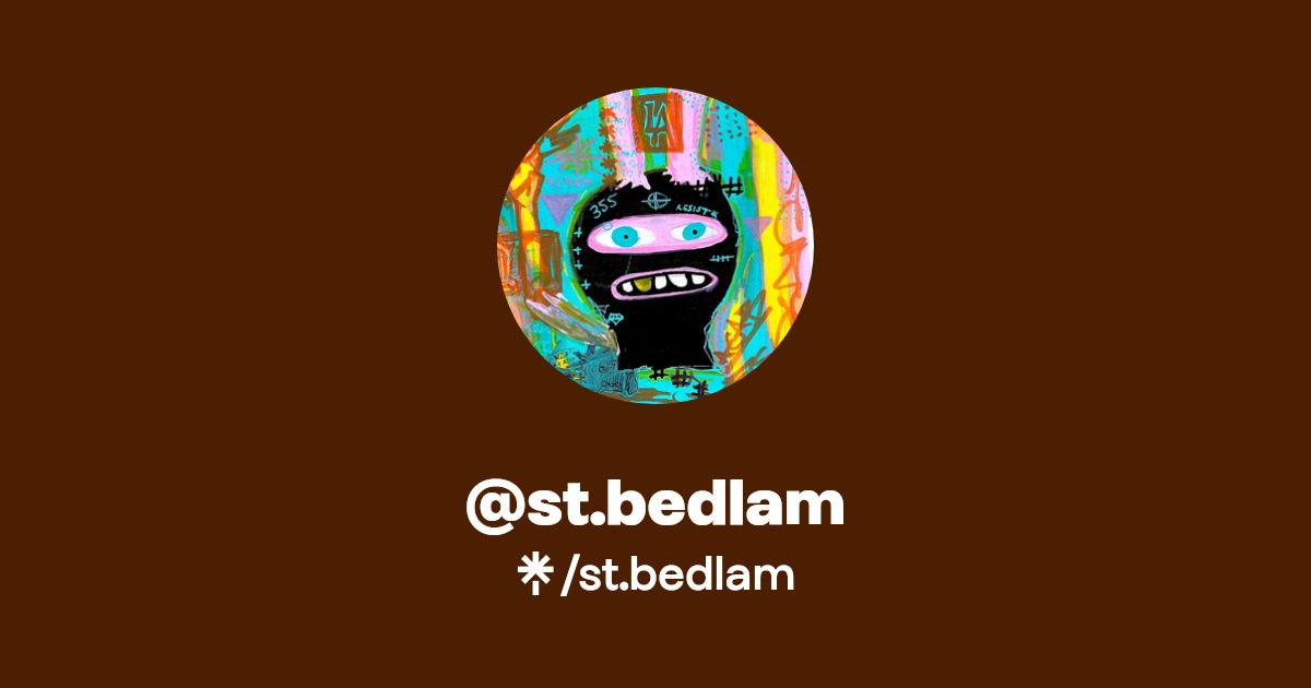 st.bedlam Listen on YouTube, Spotify Linktree