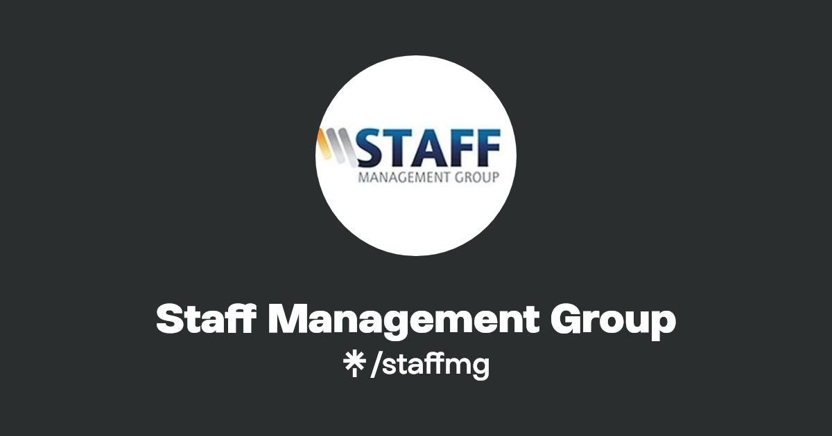 Staff Management Group Instagram, Facebook Linktree