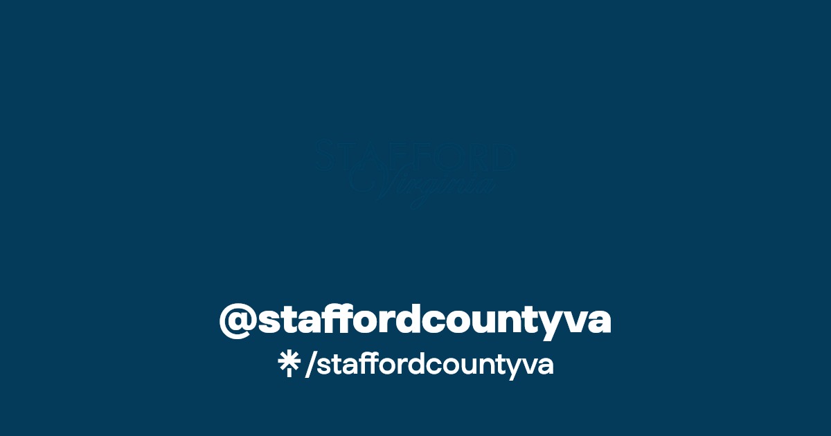 staffordcountyva's link in bio Twitter and socials Linktree
