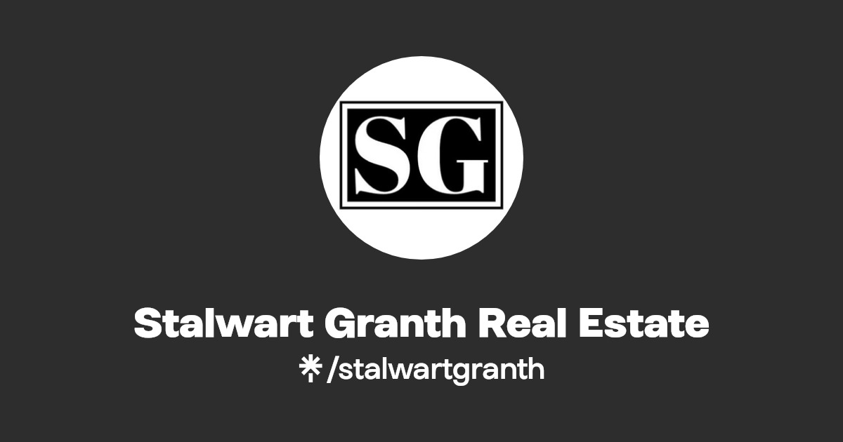 Stalwart Granth Real Estate Twitter, Instagram, Facebook Linktree
