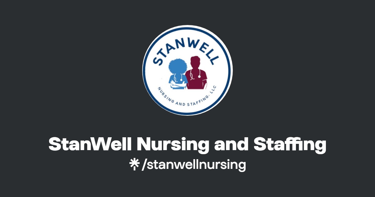 StanWell Nursing and Staffing Instagram, Facebook Linktree