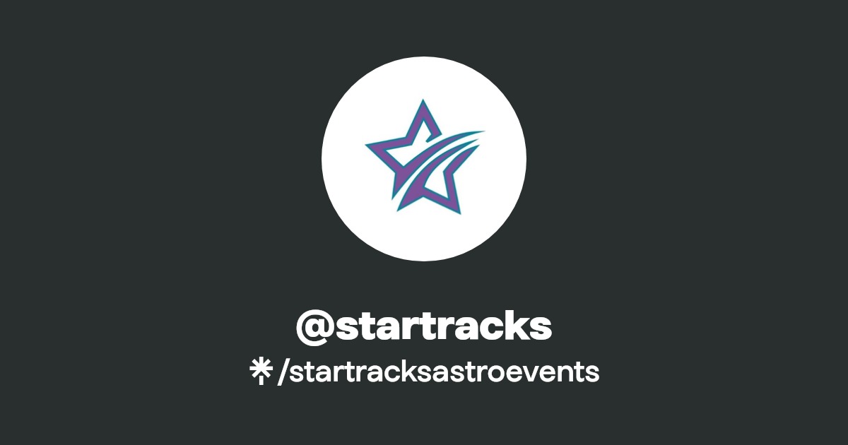 startracks Instagram, Facebook Linktree