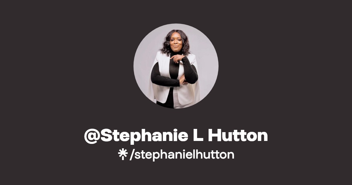 Stephanie L Hutton Facebook Linktree