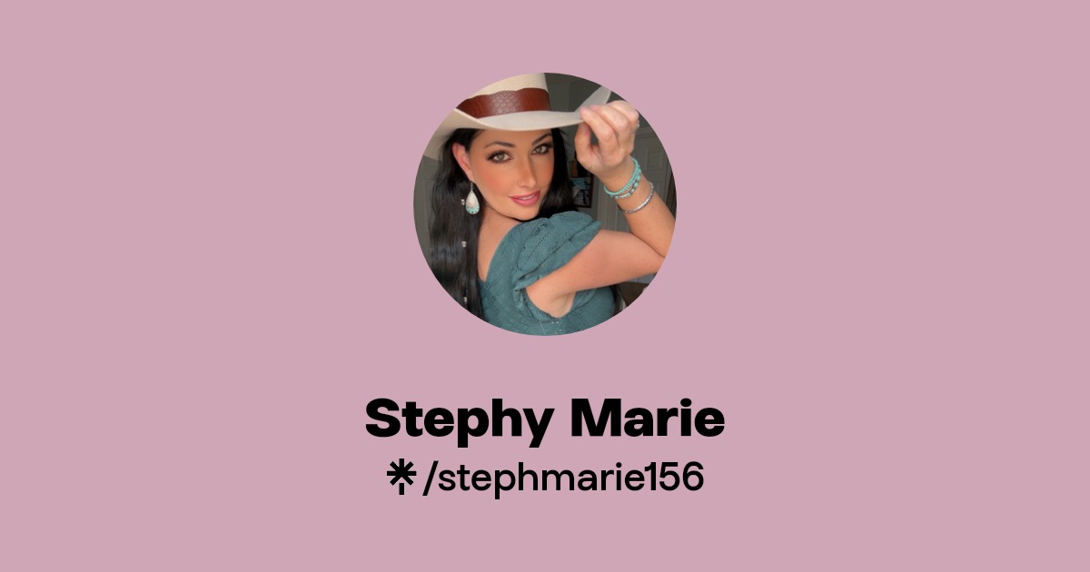 Stephy Marie - Find Stephy Marie Onlyfans - Linktree