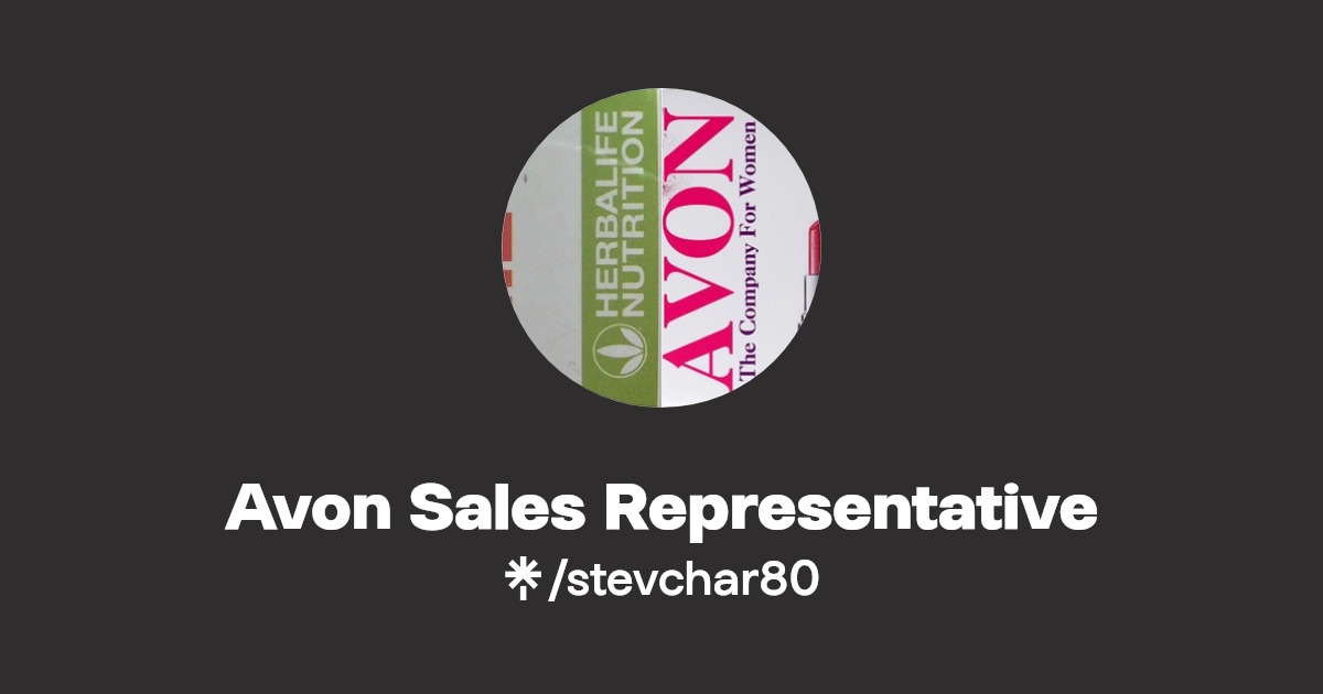 Avon Sales Representative Instagram, Facebook Linktree