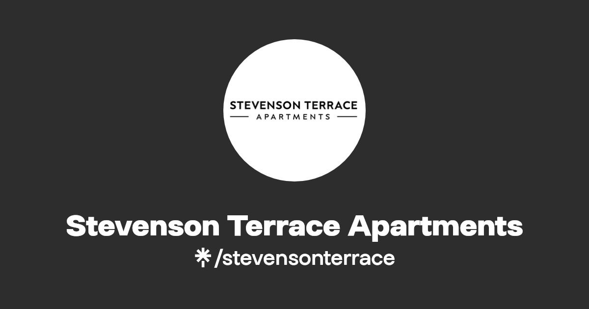 Stevenson Terrace Apartments Instagram, Facebook Linktree