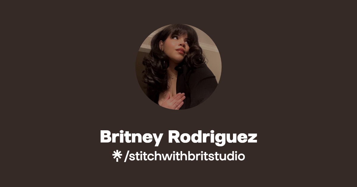 Britney Rodriguez | Instagram, TikTok | Linktree