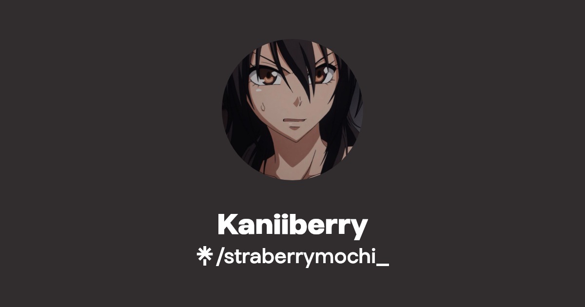 Kaniiberry - Find Kaniiberry Onlyfans - Linktree