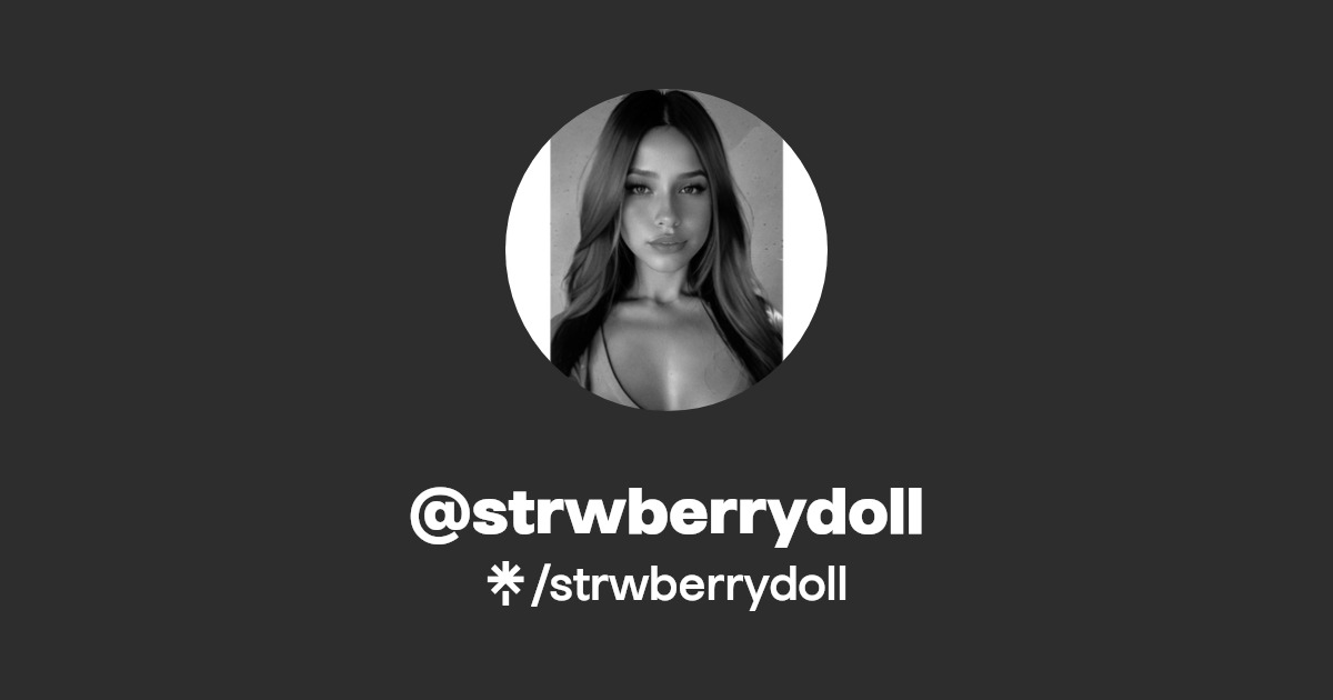 strwberrydoll | Instagram | Linktree
