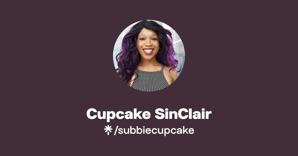 Cupcake SinClair | Linktree