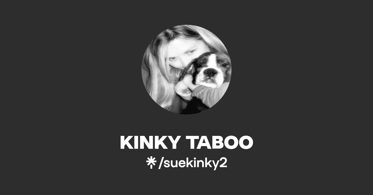 KINKY TABOO | Facebook | Linktree